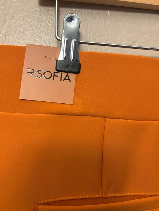 Scuba Ponte Sailor Button Ankle Pants NWT - Picture 5 of 6